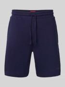 HUGO Regular Fit Sweatshorts aus Baumwoll-Mix Modell 'AUSTIN SHORTS' i...