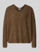 MOS MOSH Oversized Strickpullover mit gerippten Abschlüssen Modell 'TH...