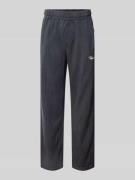 Pegador Wide Fit Sweatpants mit Logo-Stitching Modell 'Rib' in Black, ...