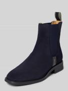 Gant Chelsea Boots aus Leder mit Label-Detail Modell 'Fayy' in Marine,...