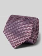 Prince Bowtie Seidenkrawatte mit Logo-Patch (7cm) in Flieder, Größe 1