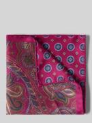 Verugia Einstecktuch mit eingefassten Abschlüssen in Fuchsia, Größe 1