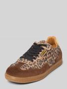 Steve Madden Ledersneaker mit Label-Applikation Modell 'EMPORIA' in Co...