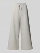 Rich & Royal Flared Fit Sweatpants mit Ziersteinbesatz in Hellgrau, Gr...