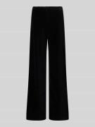 Raffaello Rossi Wide Leg Cordhose Modell 'ELAINE' in Black, Größe 36