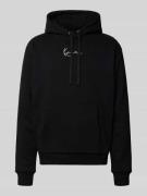 KARL KANI Regular Fit Hoodie mit Logo-Stitching Modell 'Signature' in ...