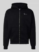 KARL KANI Regular Fit Sweatjacke mit Logo-Stitching Modell 'Chest' in ...