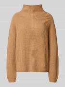 0039 Italy Loose Fit Strickpullover aus Kaschmir-Woll-Mix Modell 'LONA...