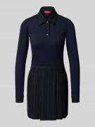 MAX&Co. Minikleid mit Viskose-Anteil Modell 'BADEN' in Marine, Größe 3...