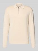Jack & Jones Premium Strickpullover mit gerippten Abschlüssen Modell '...