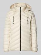 s.Oliver RED LABEL Shaped Fit Steppjacke mit Label Print in Offwhite, ...
