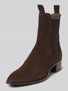 Gant Chelsea Boots mit elastischem Einsatz in Dunkelbraun, Größe 37