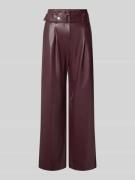 Raffaello Rossi Straight Leg Hose in Leder-Optik Modell 'NICOLE' in Bo...