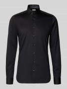 OLYMP Level Five Body Fit Businesshemd mit extra langem Arm in Black, ...
