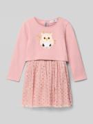 Happy Girls Midikleid mit Tüll in Altrosa, Größe 104