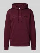 CHAMPION Hoodie mit Känguru-Tasche in Bordeaux, Größe L