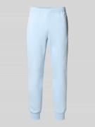 Lacoste Regular Fit Sweatpants aus Baumwoll-Mix in Hellblau, Größe M