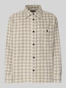 Only & Sons Loose Fit Hemd aus reiner Baumwolle Modell 'WALEED ' in Of...