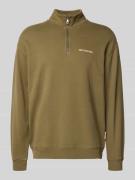 Marc O'Polo Denim Regular Fit Sweatshirt aus reiner Baumwolle in Oliv,...