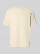 Les Deux T-Shirt mit Rundhalsausschnitt Modell 'Danton' in Sand, Größe...