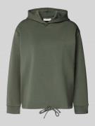 Christian Berg Woman Sweatshirt mit Kapuze in Oliv, Größe L
