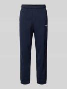 CHAMPION Regular Fit Sweatpants mit Label-Stitching in Marine, Größe L