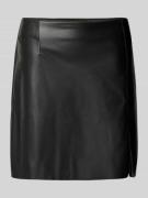 Vero Moda Mini-Rock in Lederoptik Modell 'NELLY' in Black, Größe S