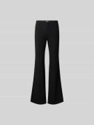 Filippa K Flared Stoffhose mit elastischem Bund in Black, Größe S