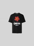Kenzo Regular Fit T-Shirt mit Logo-Print in Black, Größe L
