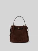 Tory Burch Hand Bag mit Logo-Applikation in Dunkelbraun, Größe 1