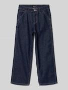 Jack & Jones Jeans mit 5-Pocket-Design Modell 'ALEX' in Dunkelblau, Gr...