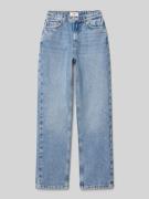 Only Straight Fit Jeans aus reiner Baumwolle Modell 'AUTHENTIC' in Bla...