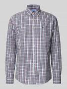 Fynch-Hatton Regular Fit Freizeithemd mit Button-Down-Kragen in Bordea...
