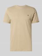 Les Deux T-Shirt mit Rundhalsausschnitt Modell 'Norregaard' in Sand, G...