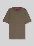 HUGO Relaxed Fit T-Shirt aus reiner Baumwolle Modell 'DAPOLINO' in Mit...
