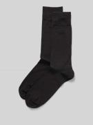 BOSS Socken aus Baumwoll-Mix im 2er-Pack in Anthrazit, Größe 39-42
