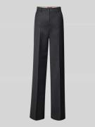 Max Mara Studio Regular Fit Weite Hose aus Schurwoll-Mix Modell 'LAMBR...
