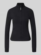Review Jacke mit Reißverschlusstaschen in Black, Größe L