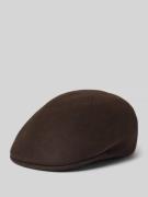 Müller Headwear Schiebermütze aus Wolle in Dunkelbraun, Größe M