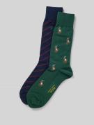 Polo Ralph Lauren Underwear Socken mit Label-Details im 2er-Pack in Gr...