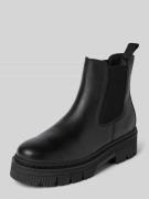 Tamaris Chelsea Boots aus echtem Rindsleder in Black, Größe 38