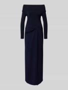 Lauren Ralph Lauren Abendkleid mit Carmen-Ausschnitt Modell 'SAKARIS' ...