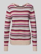Christian Berg Woman Strickpullover aus Viskose-Mix mit Rundhalsaussch...