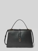 Tommy Hilfiger Henkeltasche mit genarbter Oberfläche in Black, Größe 1