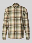 PME Legend Regular Fit Freizeithemd mit Kentkragen und Label-Stitching...