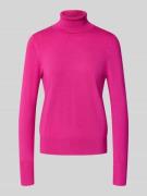 Christian Berg Woman Rollkragenpullover aus Viskose-Mix in Fuchsia, Gr...
