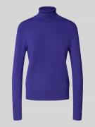 Christian Berg Woman Rollkragenpullover aus Viskose-Mix in Violett, Gr...
