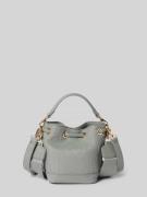 VALENTINO BAGS Handtasche mit Strukturmuster Modell 'SAMBA' in Hellgra...