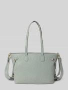 VALENTINO BAGS Handtasche mit Strukturmuster Modell 'SAMBA' in Hellgra...