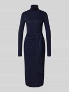 Lauren Ralph Lauren Midikleid mit Rollkragen Modell 'VAUREEN' in Dunke...